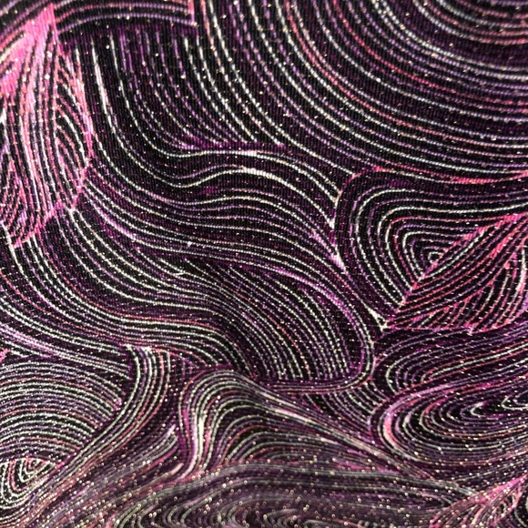 Sweet baby Jane metallic purple blouse - Picture 6 of 6